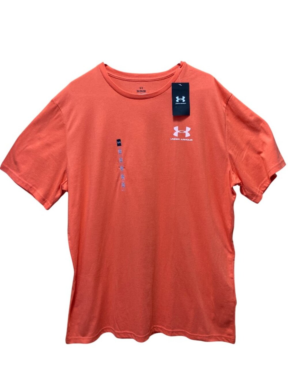 Under Armour Men's Sportstyle T-shirt Activewear Short Sleeve Orange 2XL NWT
